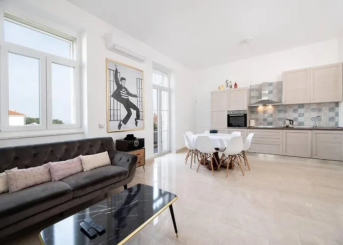 公寓 4-bedroom 1 Min From Bacvice 斯普利特